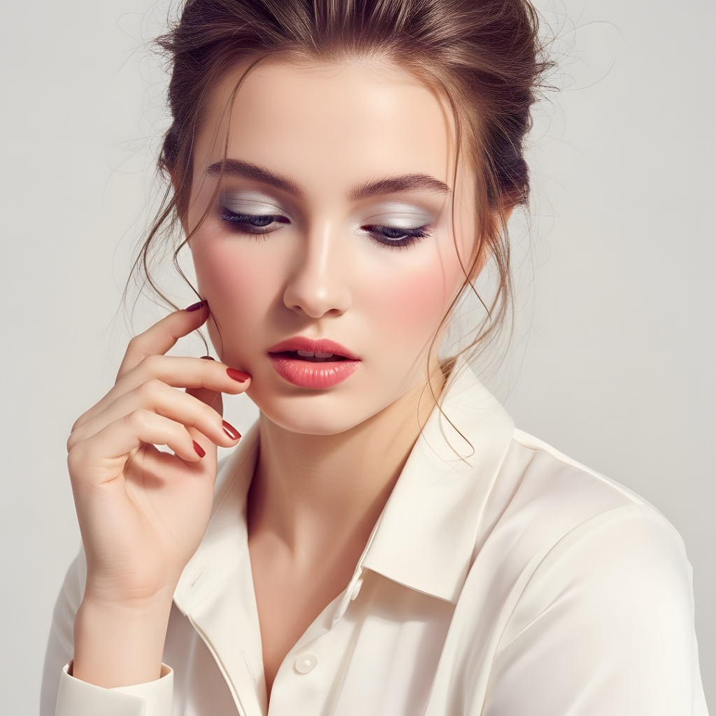 Soft Glam Makeup Fits Everyday Fashion