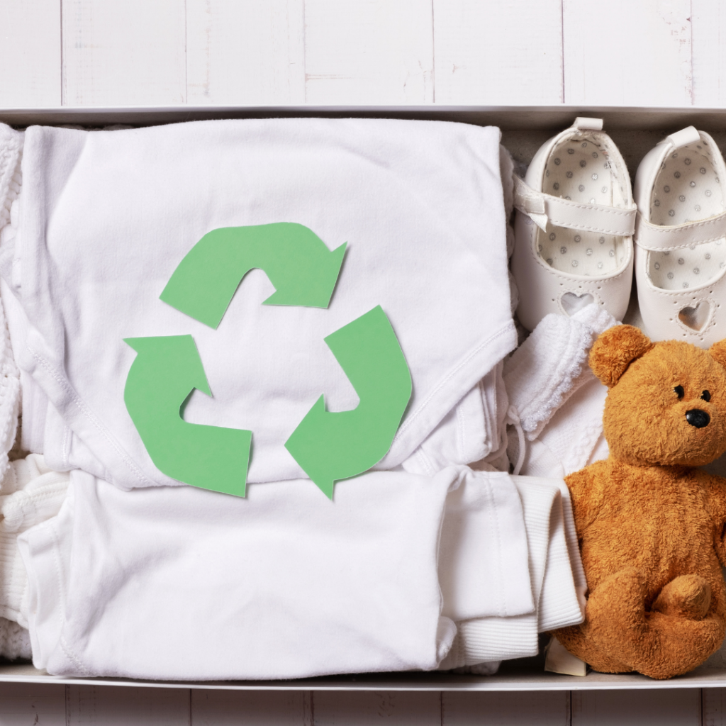 recycled materials in baby clothing